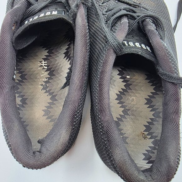 NoBull Outwork Mens Size 10 Black Training Shoes Gym Work Casual Cross Fit - Picture 5 of 14